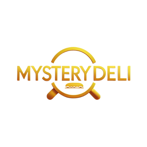 MysteryDeli Logo - Adventurous and Confident