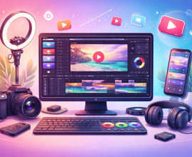 Edit Short Promotional Video for Social Media