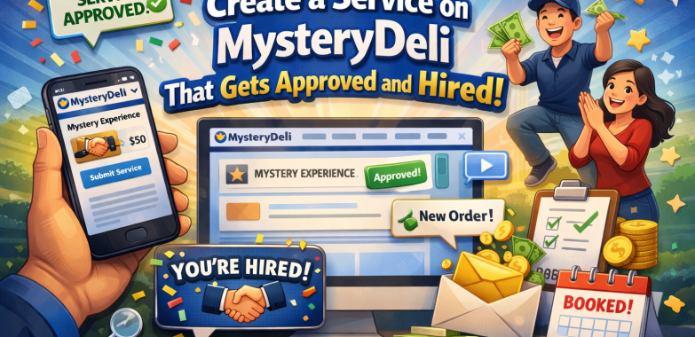 MysteryDeli Service Creation: How to Get Approved and Hired