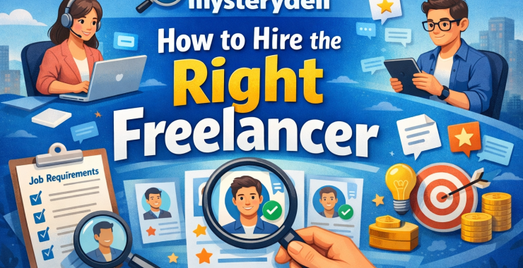 Post a Task on mysterydeli: How to Hire the Right Freelancer
