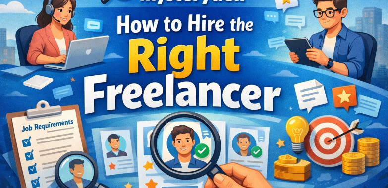 Post a Task on mysterydeli: How to Hire the Right Freelancer