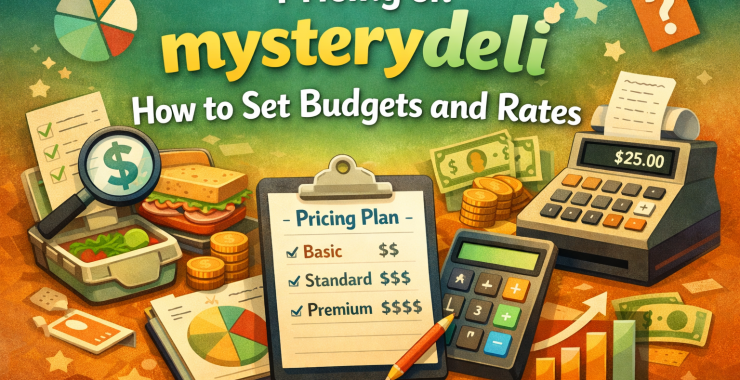 Pricing on mysterydeli: How to Set Budgets and Rates