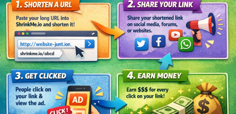 How to Make Money with ShrinkMe.io: A Complete Step-by-Step Guide