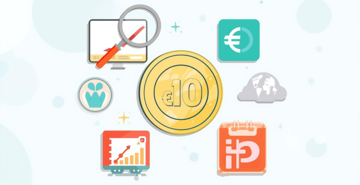 How to promote a website with €10 budget